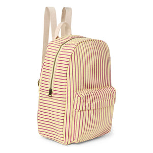 Studio Noos - Striped backpack | Pale yellow