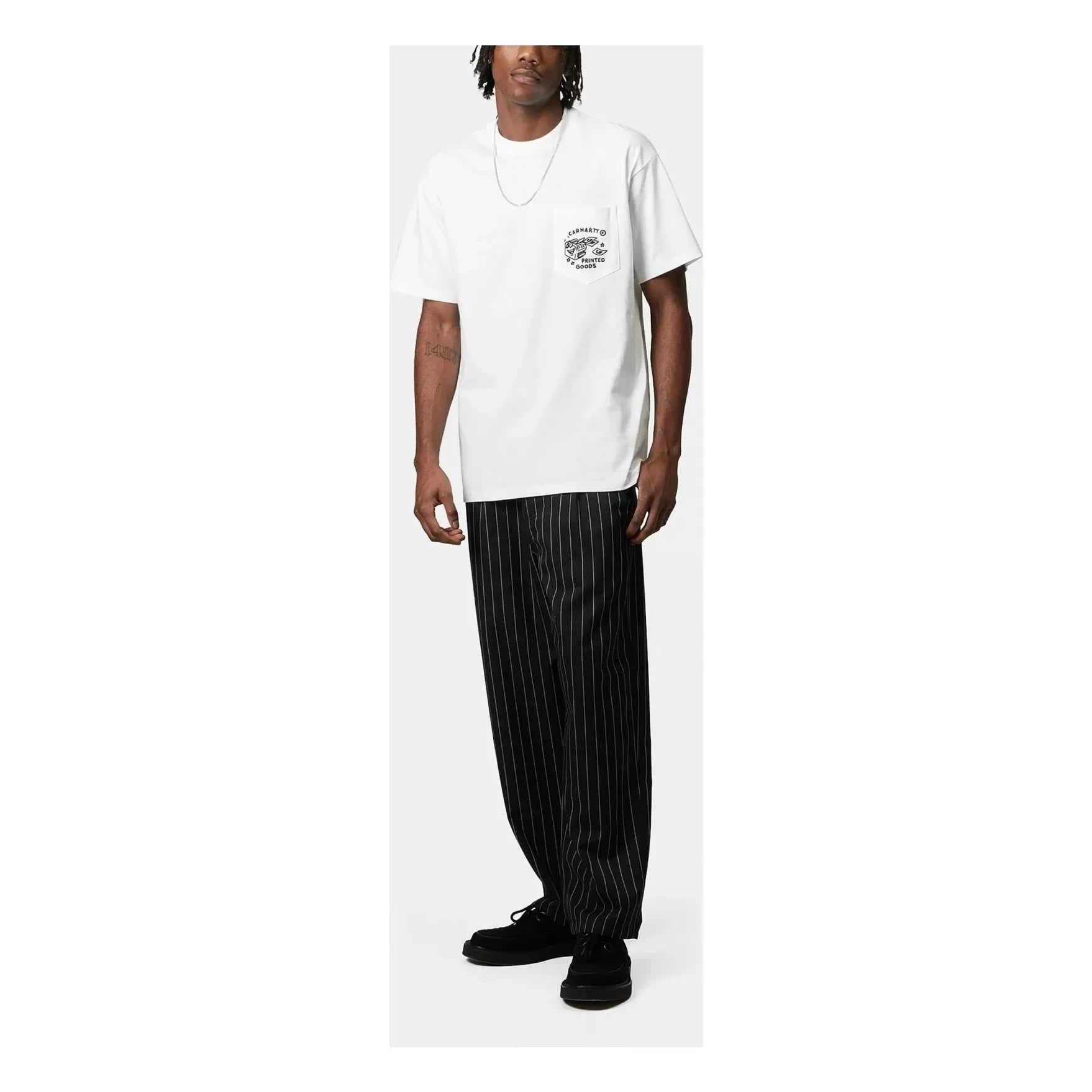 Carhartt WIP - Fragments Pocket Detail Organic Cotton T-Shirt | White