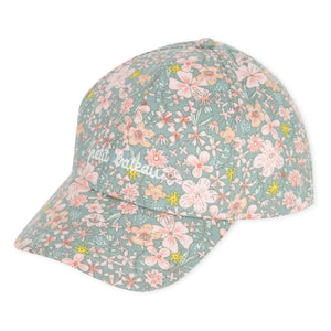 Petit Bateau - Fleurie Twill Hat | Gray Blue