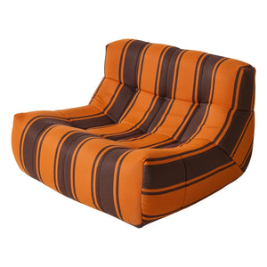 HKliving - Lazy Lounge Chair | Orange