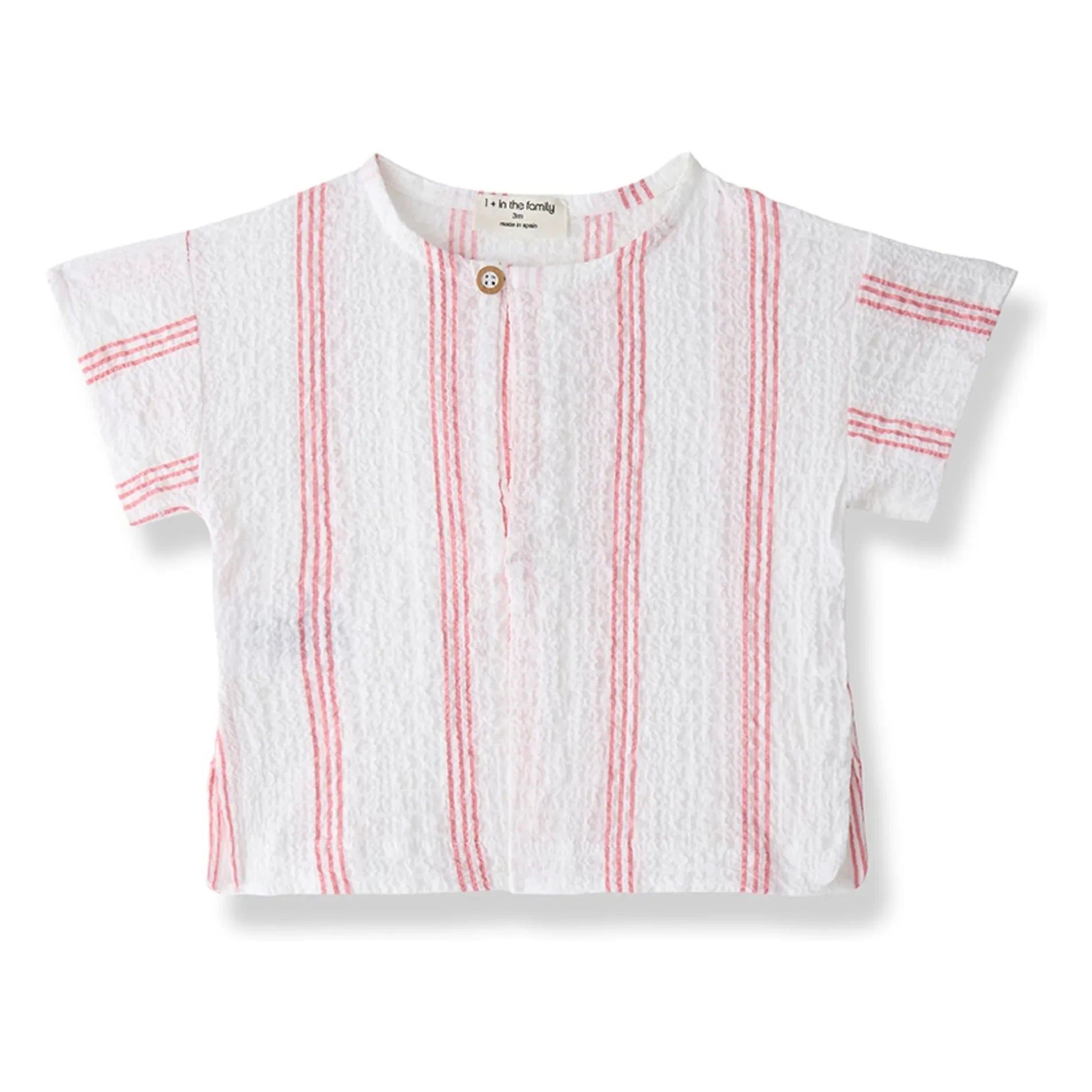 1+ in the family - Striped Portlligat T-Shirt | Powder
