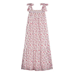 Louise Misha - Marcelette organic cotton dress | Pink