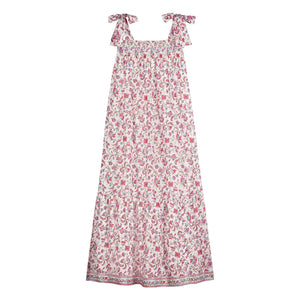 Louise Misha - Marcelette organic cotton dress | Pink