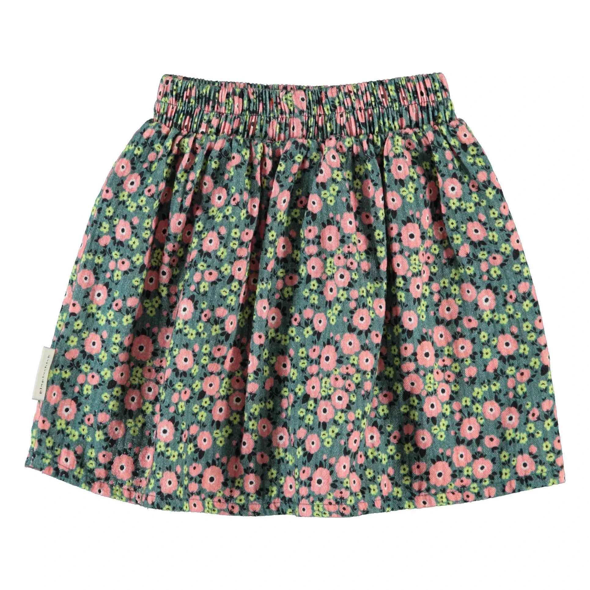 Piupiuchick - Floral Print Skirt | Green