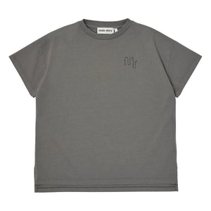 Main Story - Oversize organic cotton T-shirt | Dark gray