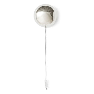 HKliving - Orb Wall Lamp | Chrome