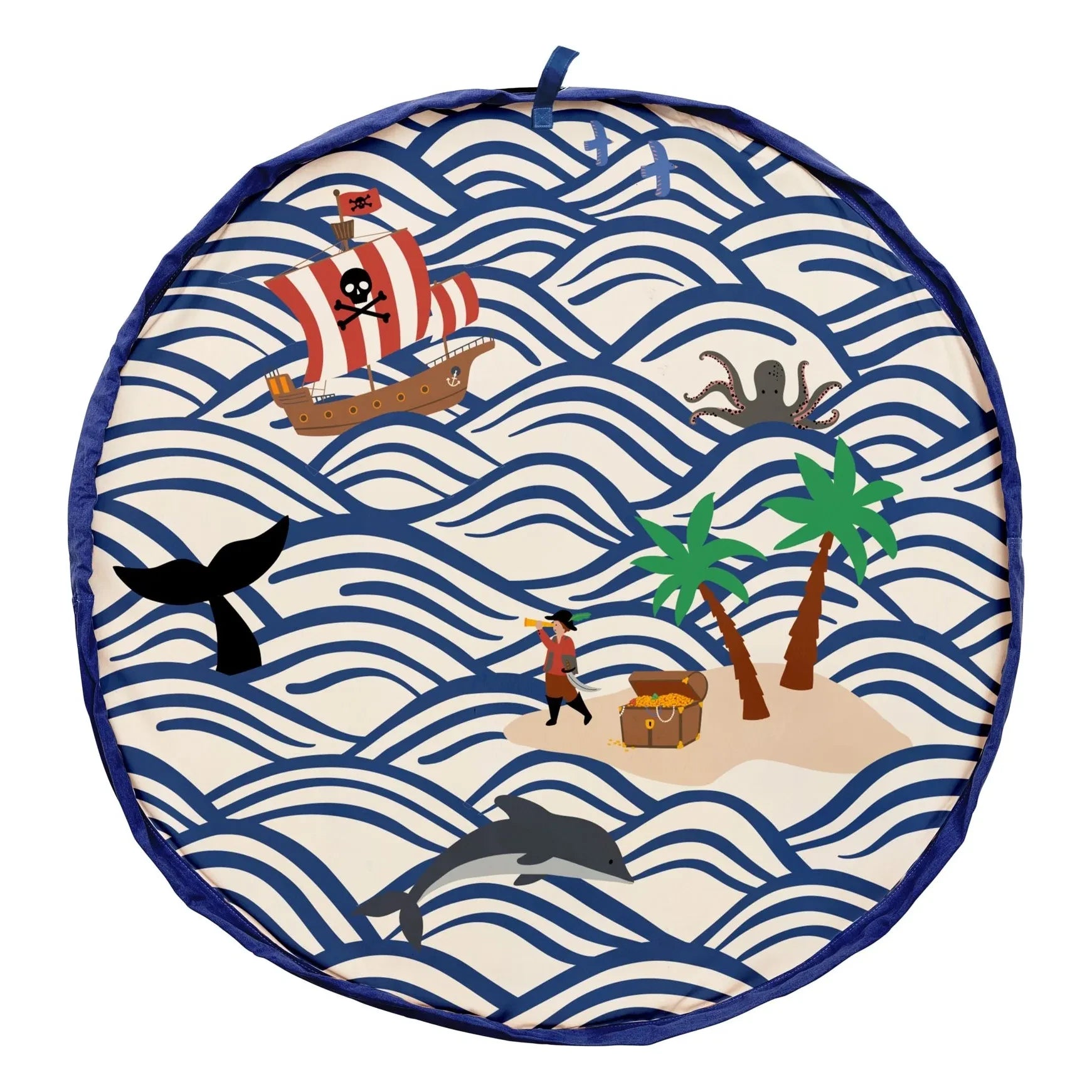 Play and Go - Noomad Outdoor Bag / Mat - Pirate | Blue