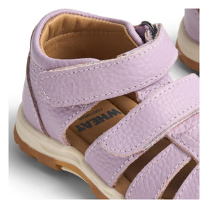 Wheat - Frei Leather Sandals | Lavender