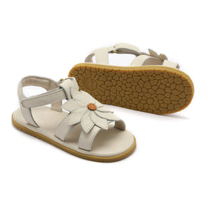 Donsje - Iles Fields Daisy Leather Sandals | Cream