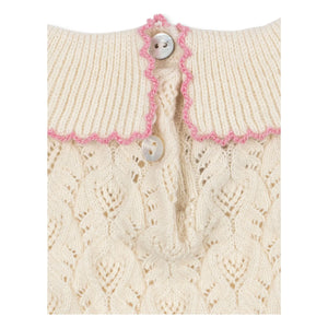 Konges Sløjd - Rosier Openwork Body | Ecru