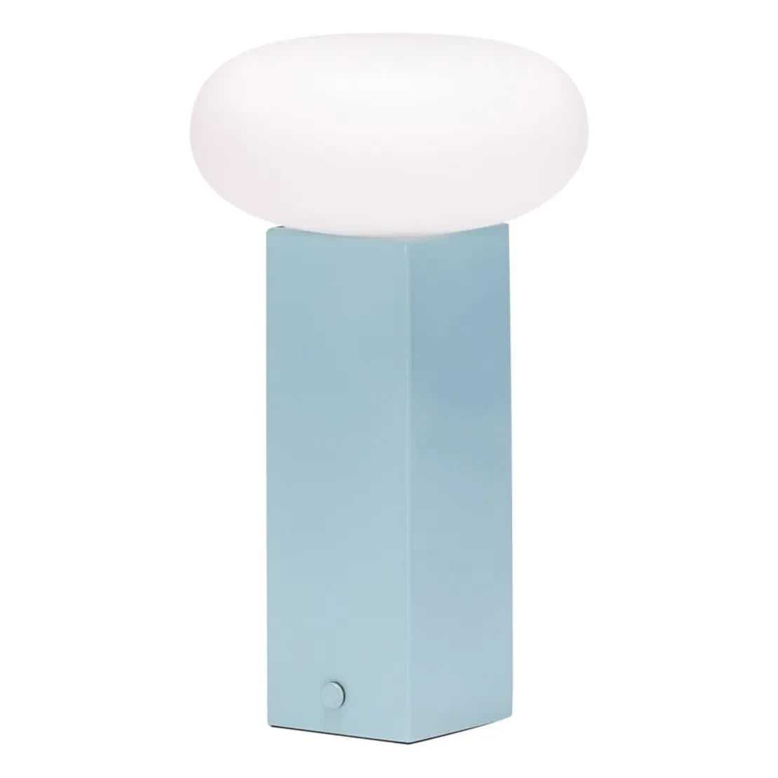 Hübsch - Low portable lamp | Blue