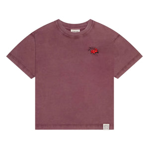 Finger in the Nose - Queen T-Shirt Made of Organic Cotton | Eggplant