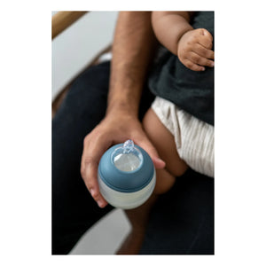 Elhée - Silicone Bottle | Gray Blue