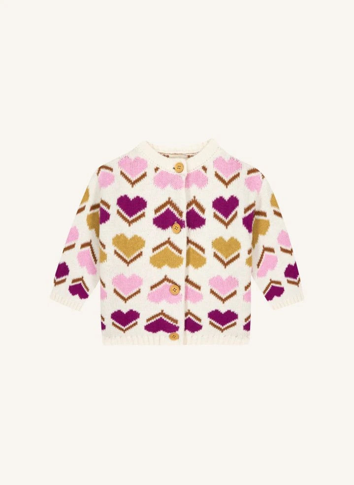 Bonton - Maligne Baby Cardigan | Ecru