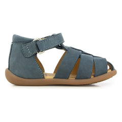 Pom d'Api - Stand Up Papy Sandals | Petrol Blue