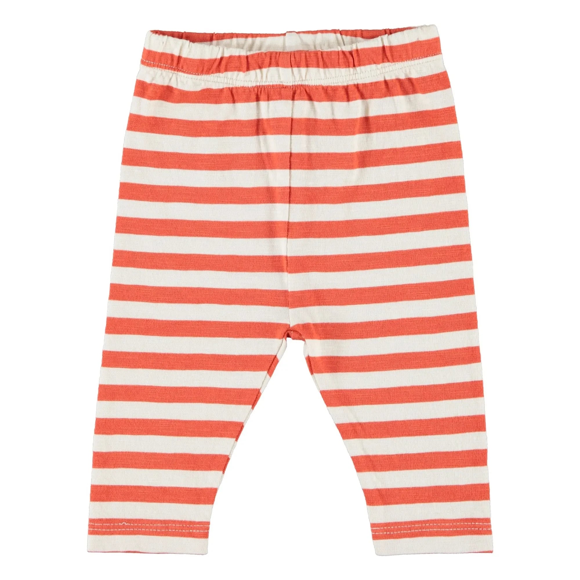 Piupiuchick - Striped Leggings | Orange