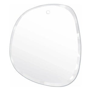 M Nuance - Inclined Extra Flat Mirror - Round Shape 46 x 55cm