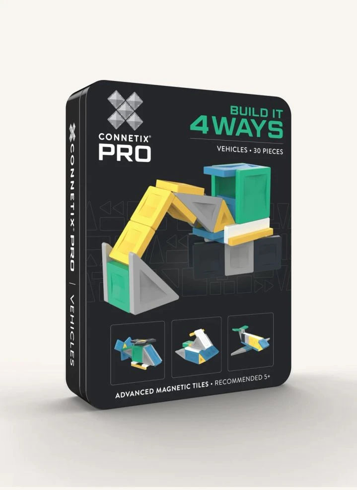 Connetix - Pro Build-It Vehicles - 30 Pieces