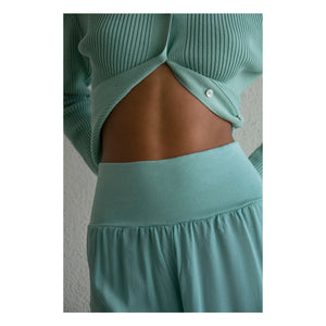 THEAVANT - Jazzdancer Silk Pants | Turquoise