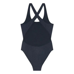 Finger in the Nose - Olivia Back-Zip Swimsuit | Black