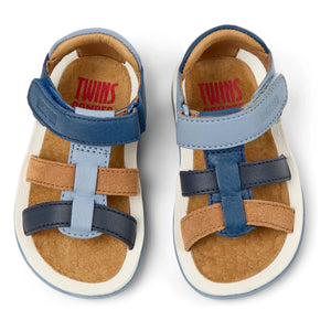 Camper - Bicho Color Block Baby Sandals | Blue