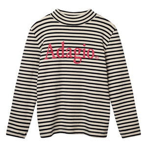 Wynken - Striped Lento Sweater | Ecru