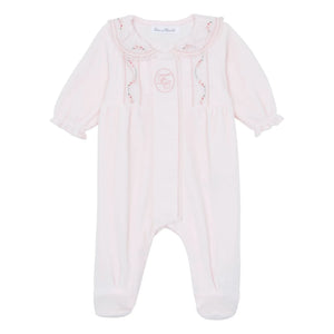 Tartine et Chocolat - Claudine Yaka Dantel Pijama | Açık Pembe