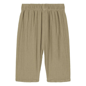 Studio Bohème - Cousin Gaze Organic Cotton Waffle Pants | Light Khaki