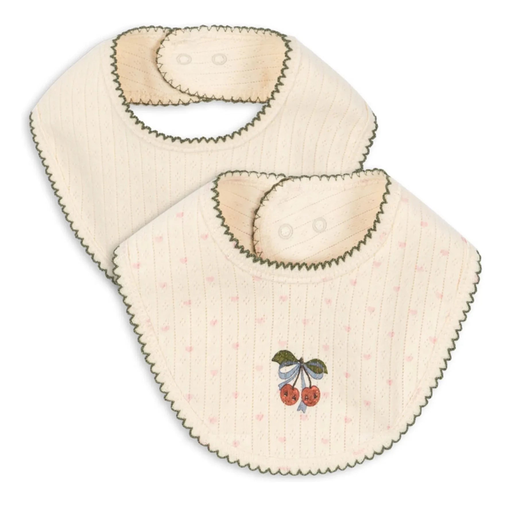 Konges Sløjd - Minnie Bandana Bibs - Set of 2 | Off-White