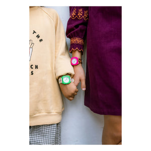 Mini Kyomo - Notebook Watch - Mini Kyomo x Taxi Brousse | Ecru