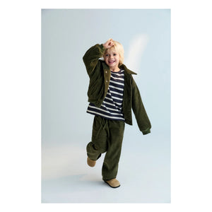 the new society - Mikel Velvet Bomber | Dark Green