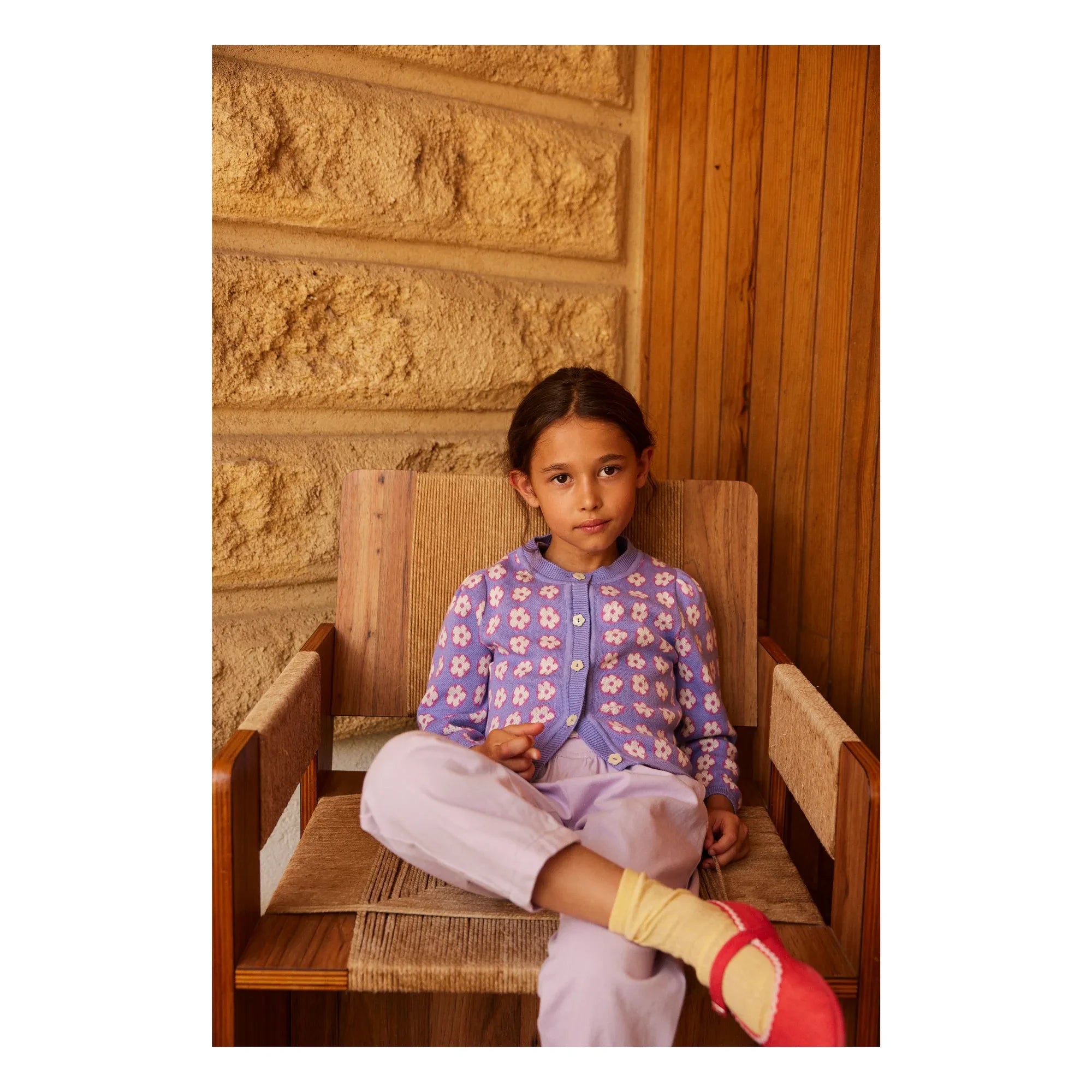 Hello Simone - Lison Floral Cardigan | Lavender
