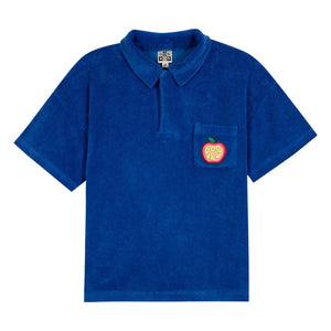 Bonton - Livio apple terry polo shirt | Dark Blue