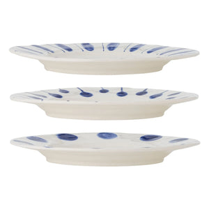 Bloomingville - Linora Plates - Set of 3 | Blue