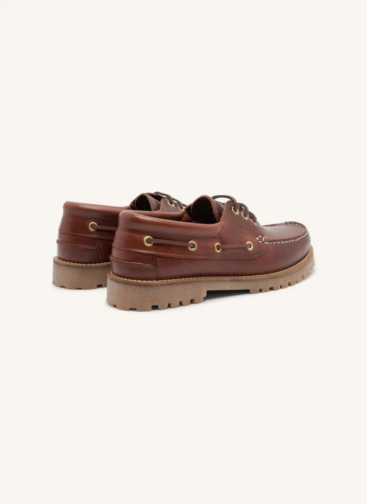 Garment Project - Ollie Boat Shoe | Light Brown