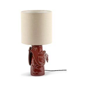 Serax - Paloma stoneware table lamp, Marie Michielssen | Red