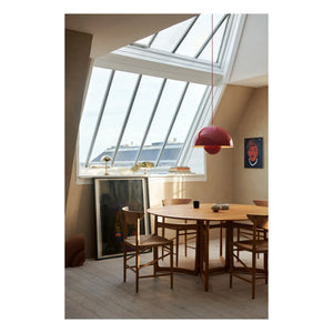 & Tradition - VP2 Flowerpot Pendant Lamp, Verner Panton, 1968 | Vermillion