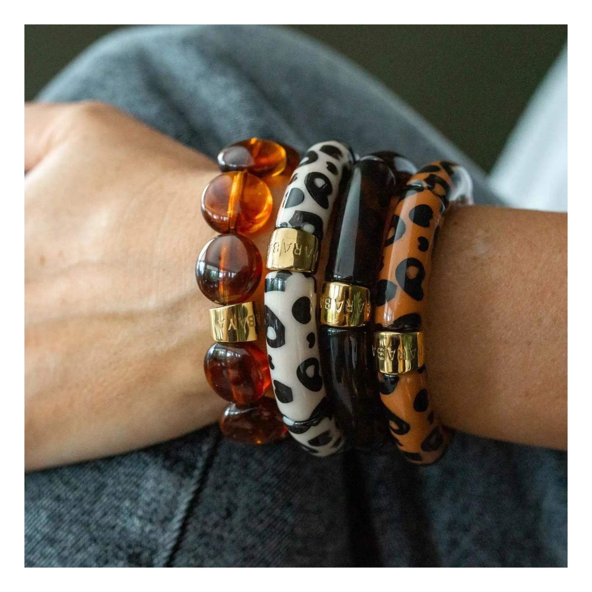 Parabaya - Graou 3 bracelet | Brown