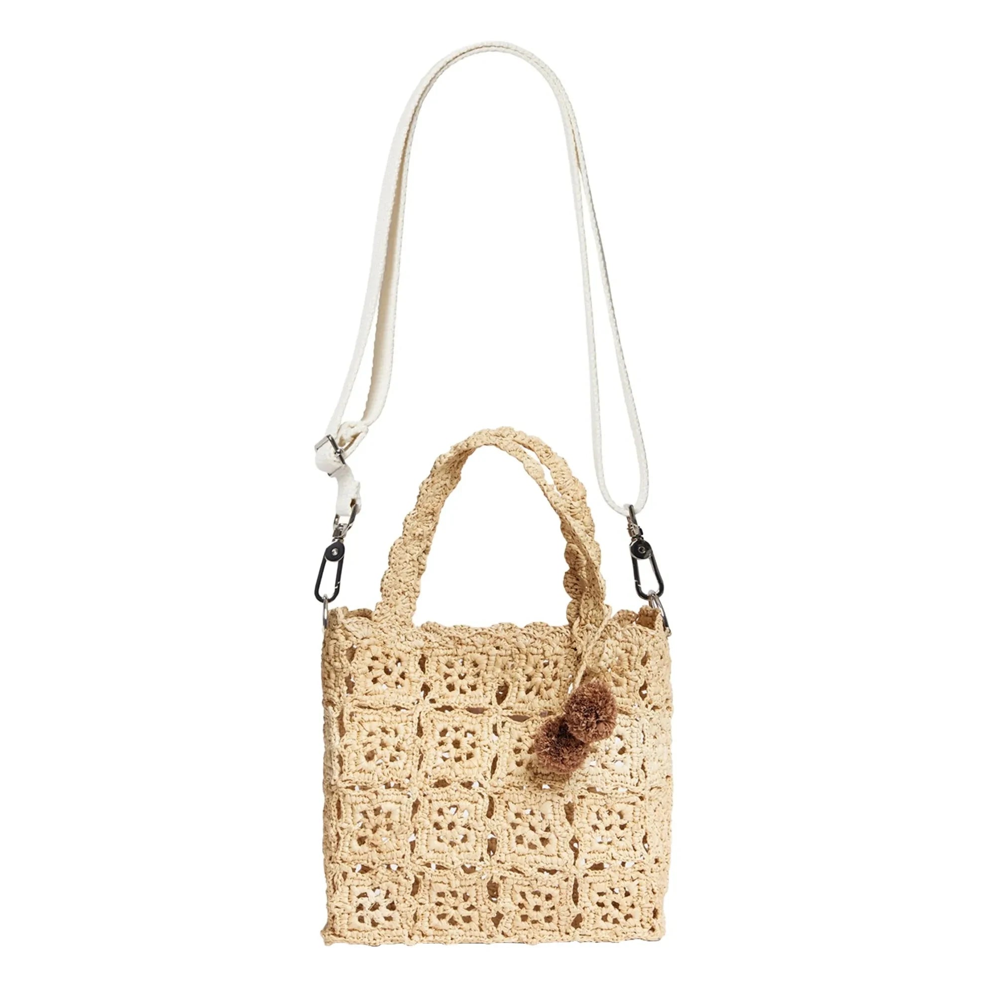 Bonpoint - Lito Raphia Bag | Natural