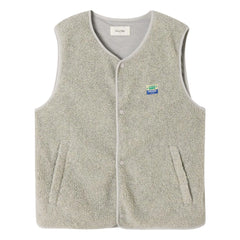 American Vintage - Hoktown Sleeveless Vest Made from Recycled Fibers | Heather Gray