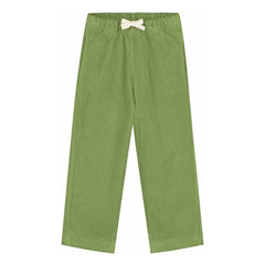 Yuki - Organic velvet pants | Olive