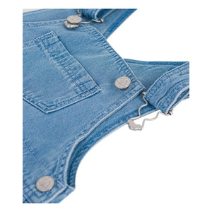 Petit Bateau - Light Blue | Organic Cotton Denim Dungarees