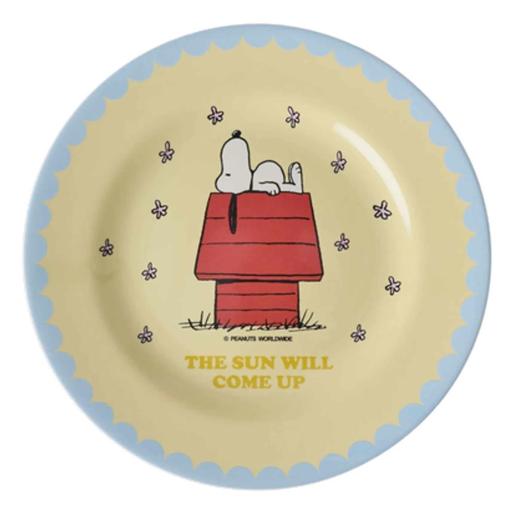 Rice - The Sun Will Come Up melamin tabak - Rice x Snoopy | Krem