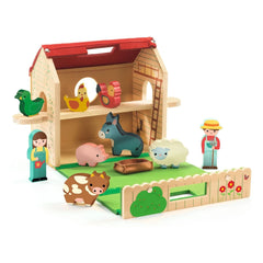 Djeco - SoftiFarm Felt Nomad Farm