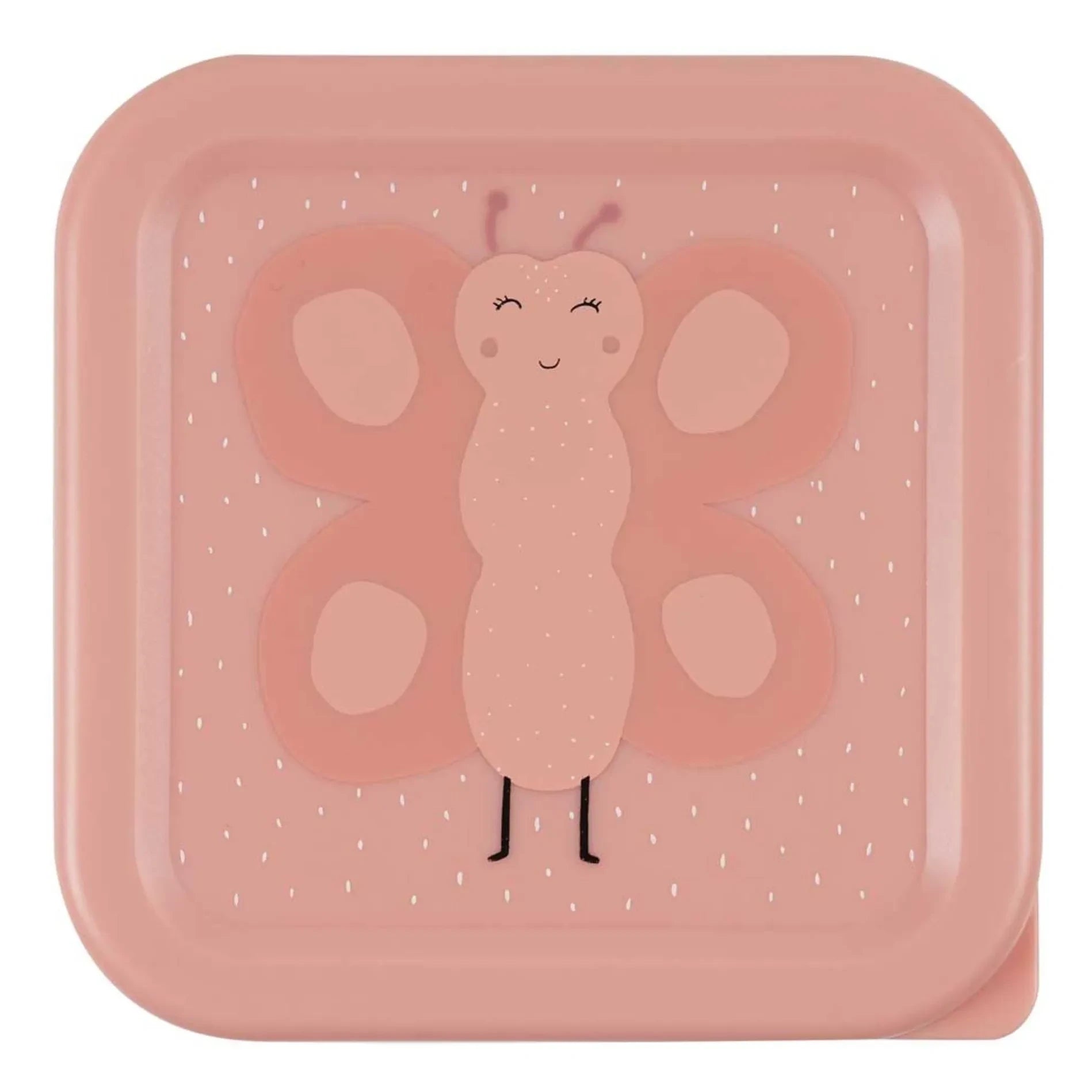 Trixie - Mrs. Butterfly 3-Piece Snack Boxes | Pink