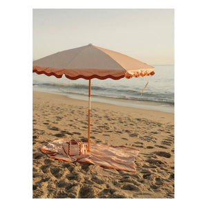 Business & Pleasure Co. - Perforated beach towel | Pink