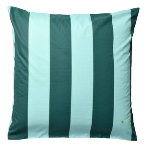 La cerise sur le gâteau - Malo Striped Pillowcase | Turquoise