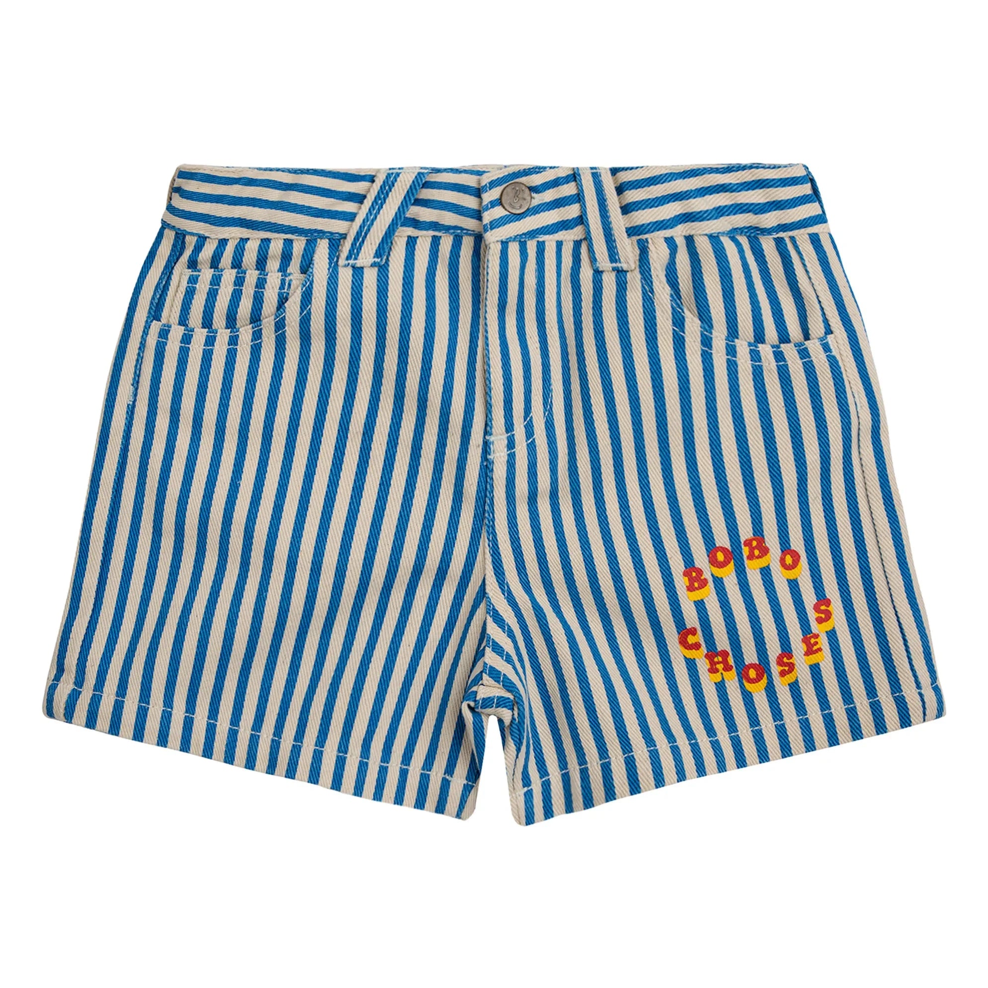 Bobo Choses - Striped Shorts | Navy