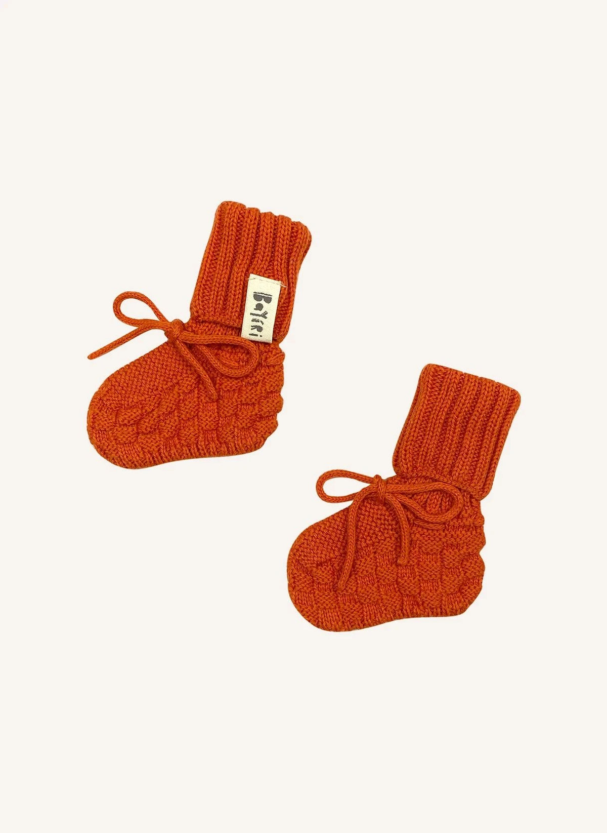 Bayiri - Organic Cotton Sloth Slippers | Red