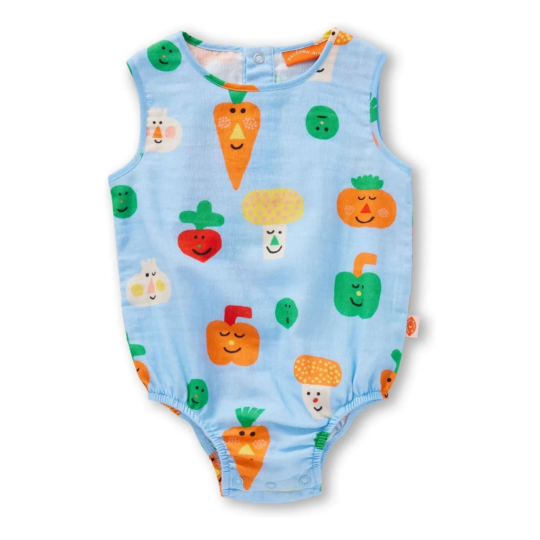 Halcyon Nights - Veggie Romper | Light Blue